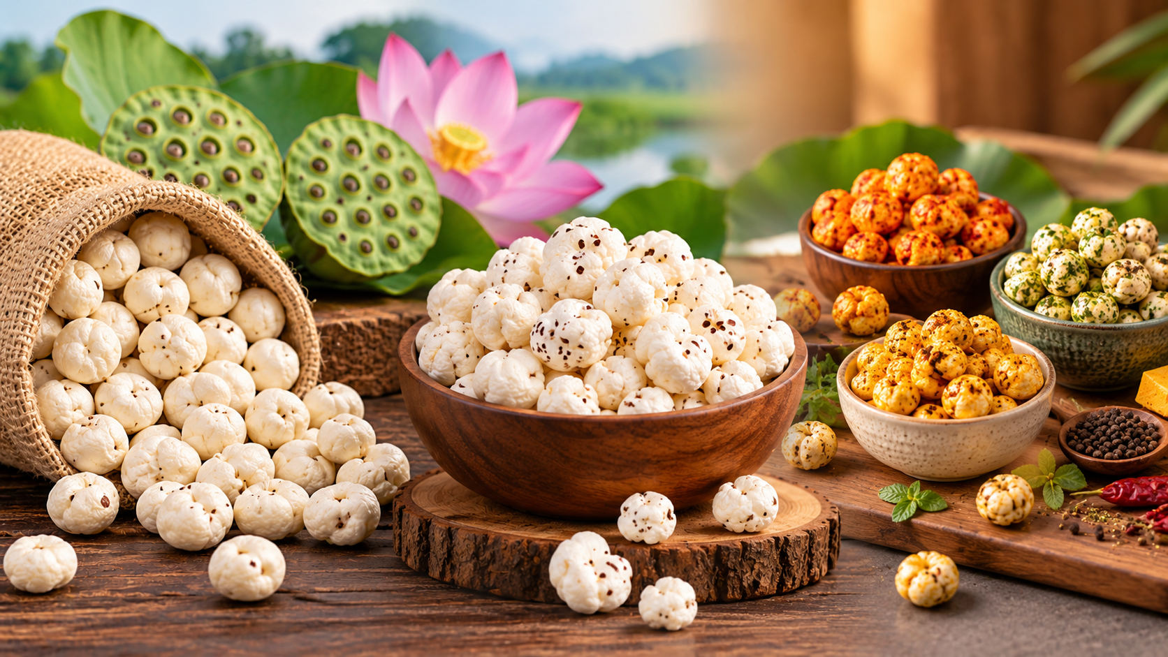 Quality Makhana and Foxnuts